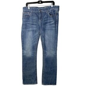 Cruel‎ Denim Abby Bootcut Jeans Women's Size 13 Long Embellished Pockets